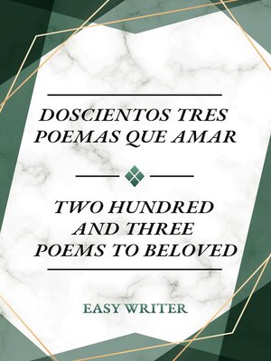 cover image of Doscientos Tres Poemas Que Amar